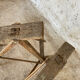 Pair of old workshop trestles