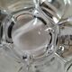 Crystal coupe Val Saint Lambert signed