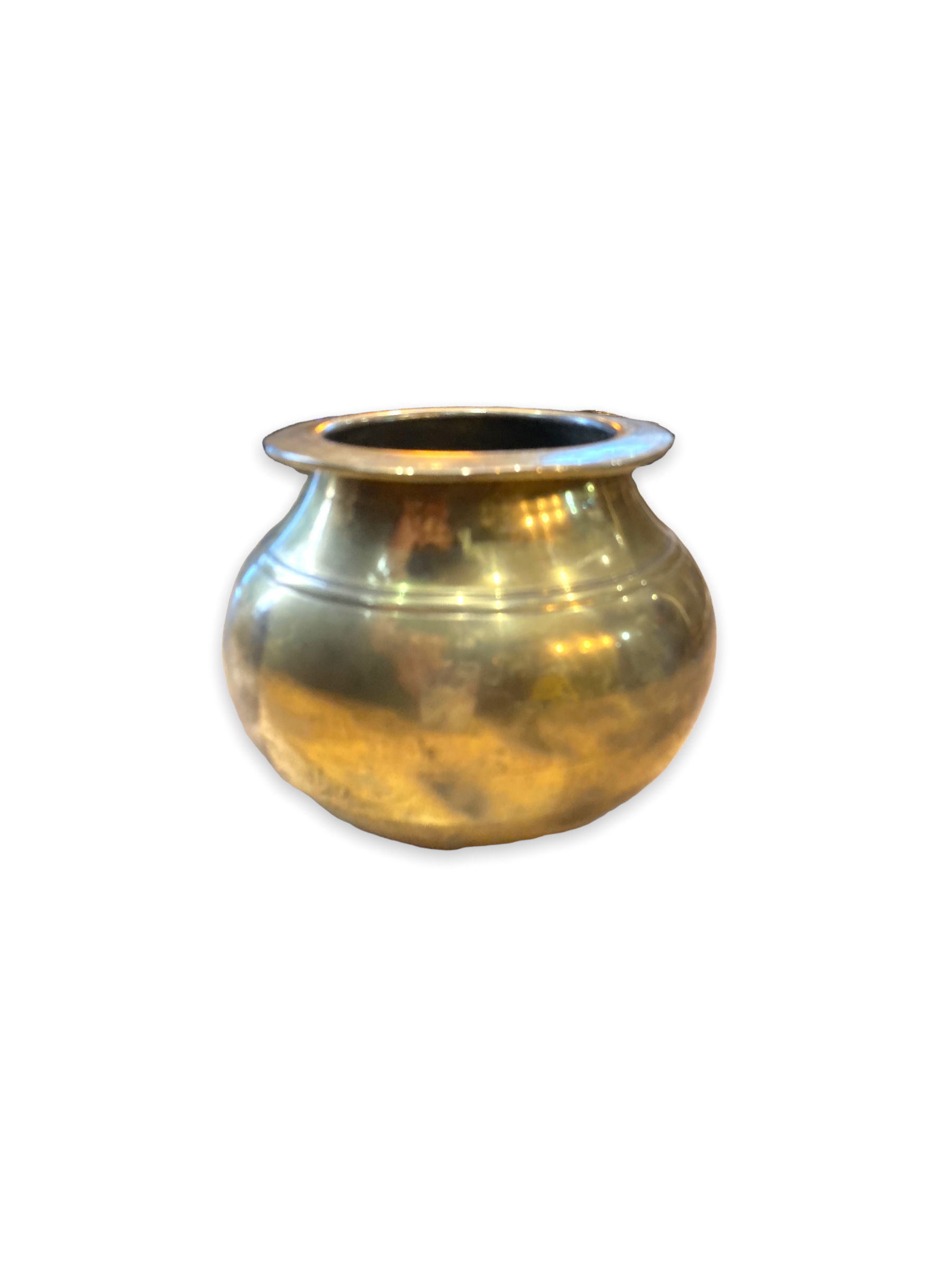 Indian bronze pot