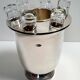 Vodka freshener with 6 glasses in Portieux crystal