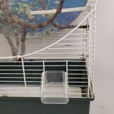 Vintage free standing bird cage