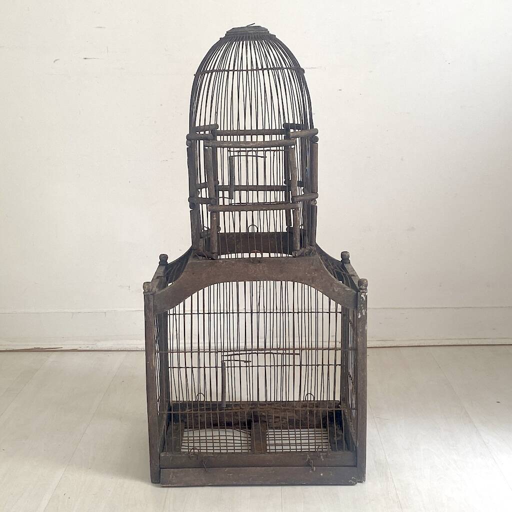 Vintage birdcage from the 1900s