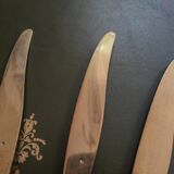 7 couteaux anciens en nacre