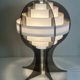 Vintage plastic and Plexiglas lamp from the 70s and 80s