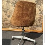 Fauteuil design pivotant années 70