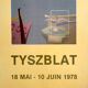 Original poster by Michel TYSZBLAT, Galerie de Seine, 1978