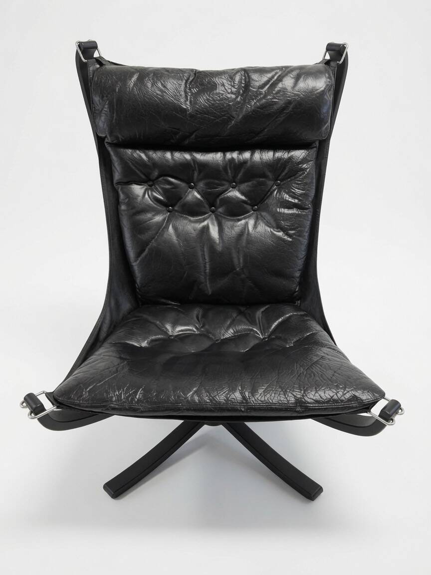 Fauteuil Falcon par Sigurd Ressell pour Vatne Møbler, Norvège.