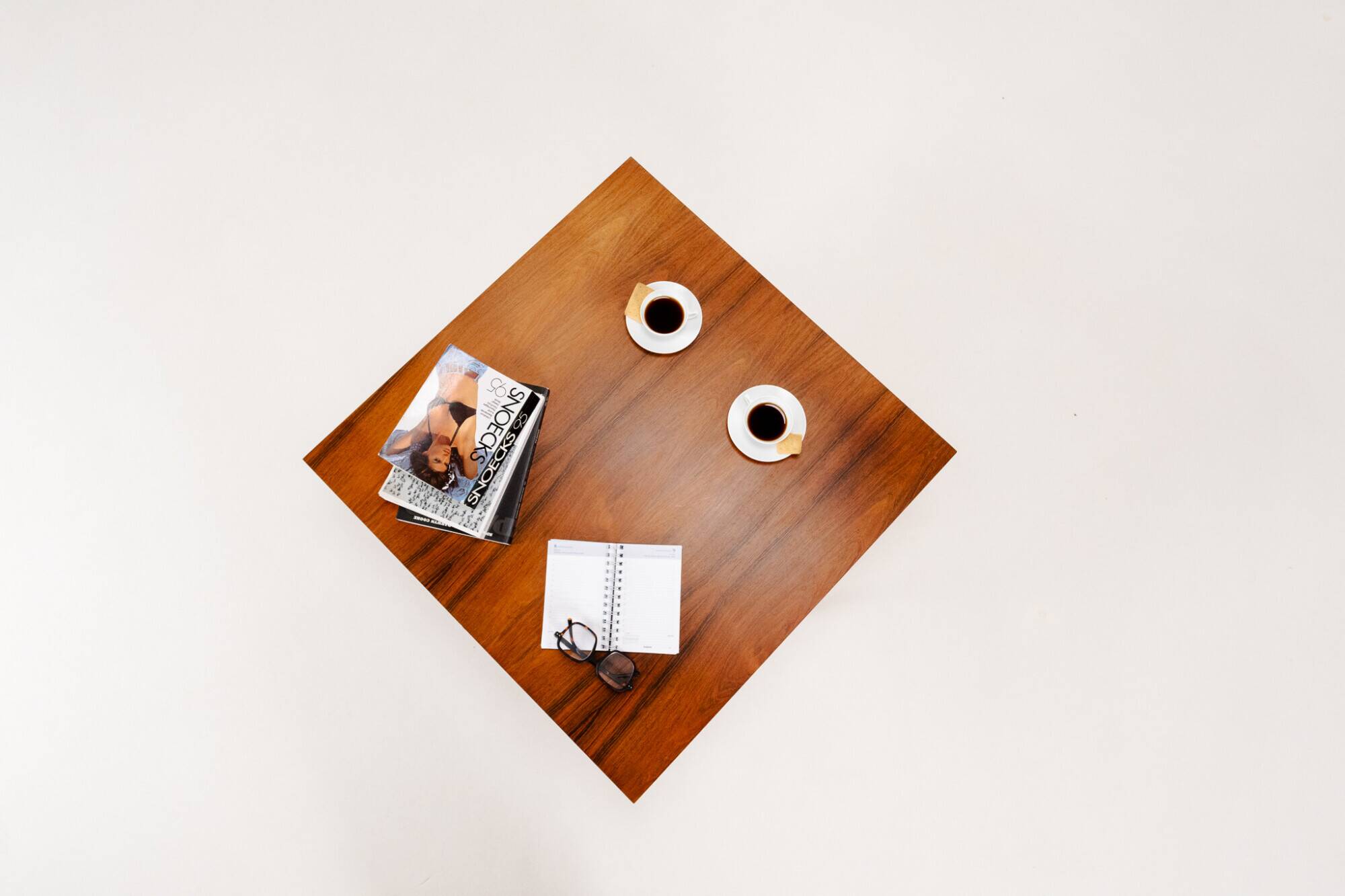 Coffee table in rosewood by Sven Ellekaer