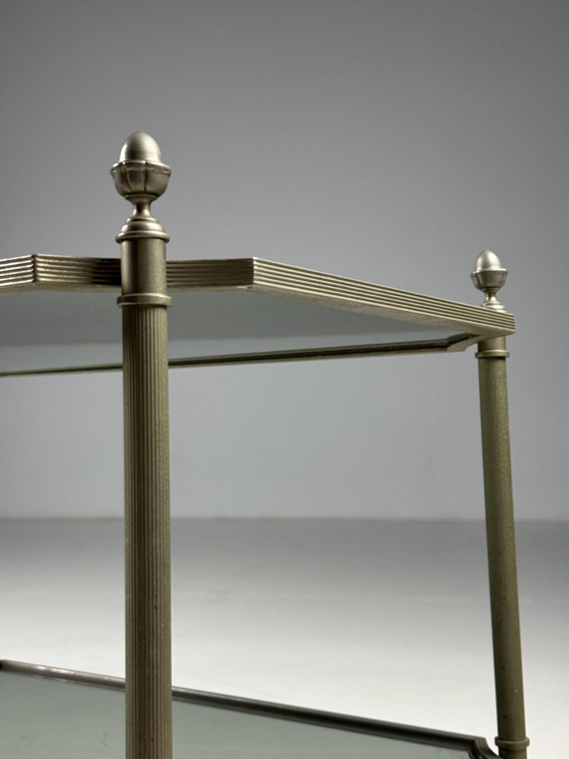 French coffee table metal mid 20th century