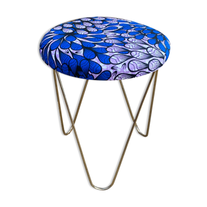tabouret laiton & wax