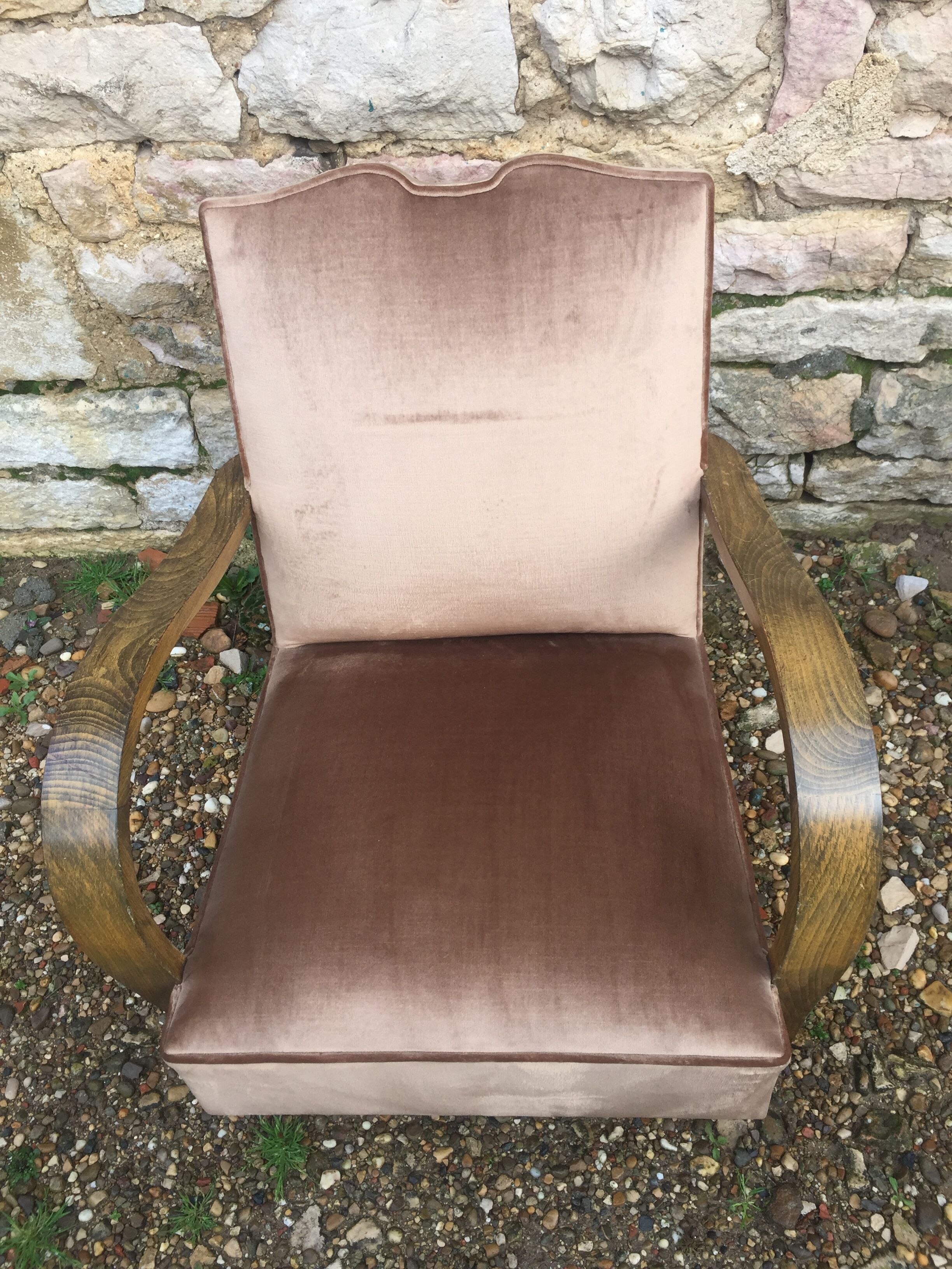 Paire de fauteuils art déco