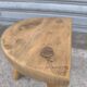Tabouret tripode en bois de hêtre 1960