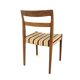 Set of 4 walnut chairs "Garmi", Nils Jonsson, Troeds, Sweden, 1960