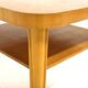 Coffee table in elm, Swedish Modern, Sweden, 1930.
