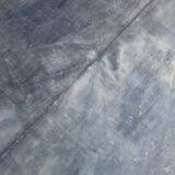 5x7 distressed gray blue hemp carpet232x156cm