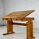Bureau modulable et inclinable en bois