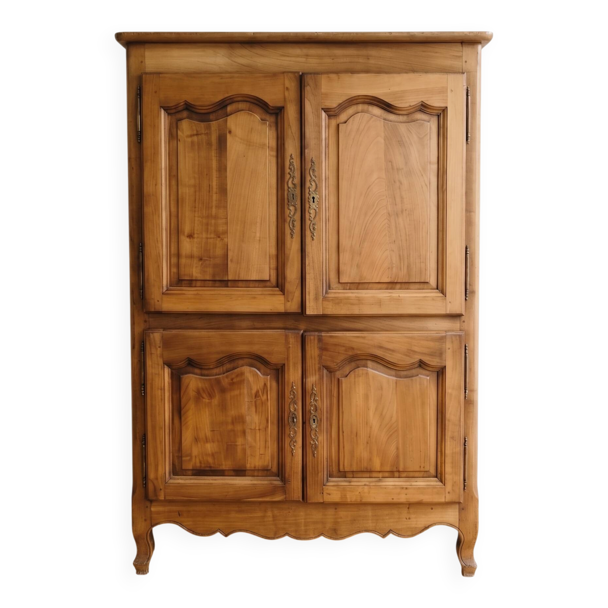 Authentic solid walnut TV cabinet