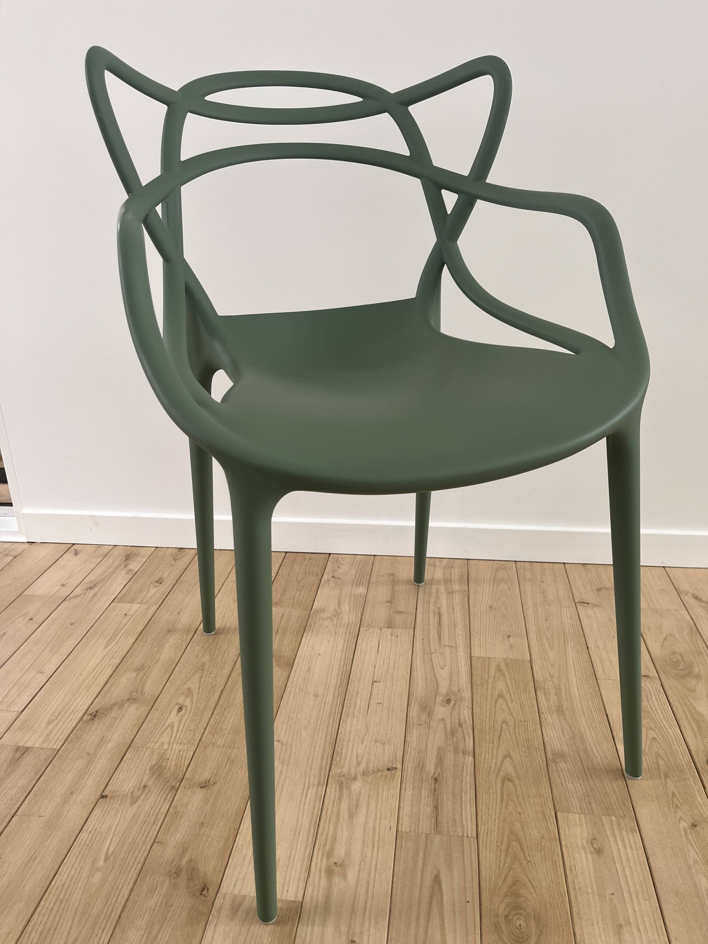 6 kartell masters chairs