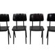 Galvanitas S16 School Chair Dining Chair Design Black Frame