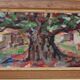 Swedish Oil on Canvas – “Obscured by a Tree” by Bertil Wahlberg