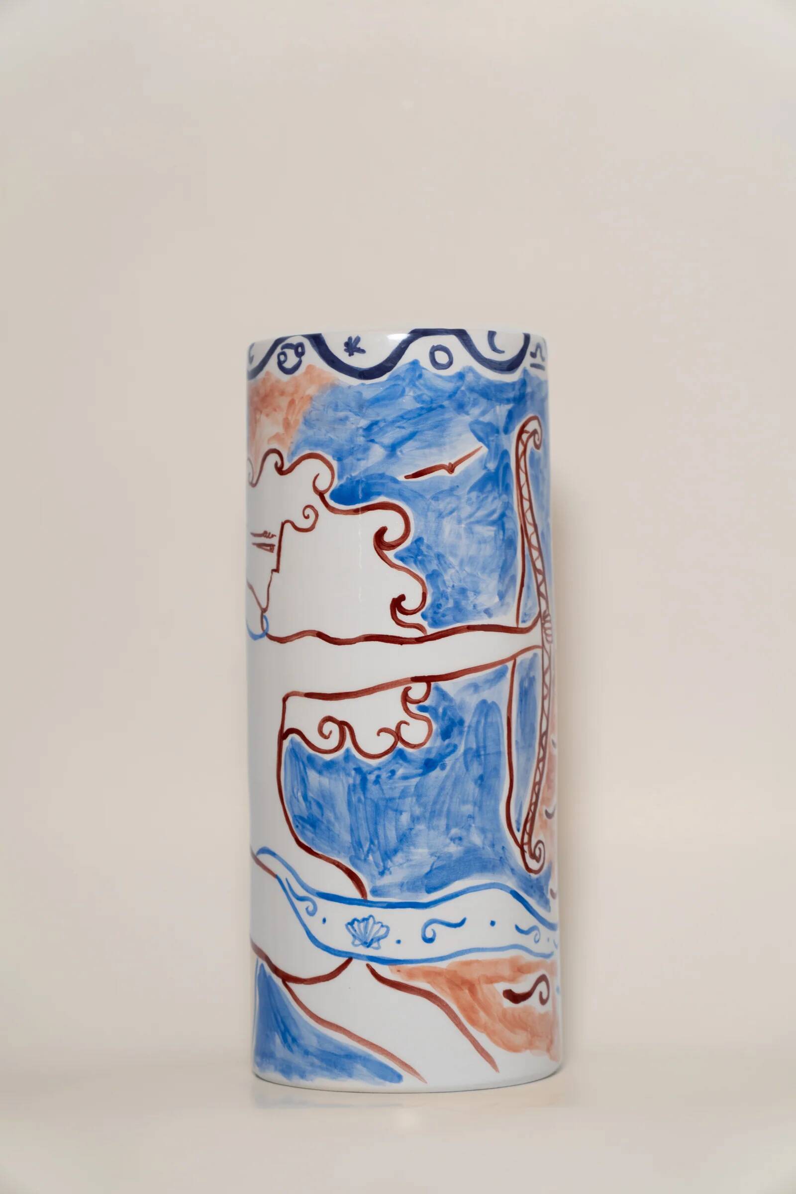 The Huntress - Ceramic vase