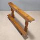 Antique walnut prayer desk with drawer, Italy, 19th century