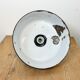 Industrial grey enamel pendant lamp from siemens, 1950s