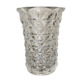 Chiseled glass vase pattern radiance