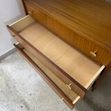 Vintage chest of drawers spindle feet