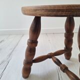 Vintage tripod stool