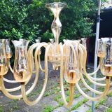 De majo murano sixteen arm chandelier 1950/60