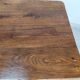 Oak work table desk