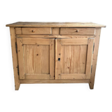 Parisian raw wood buffet