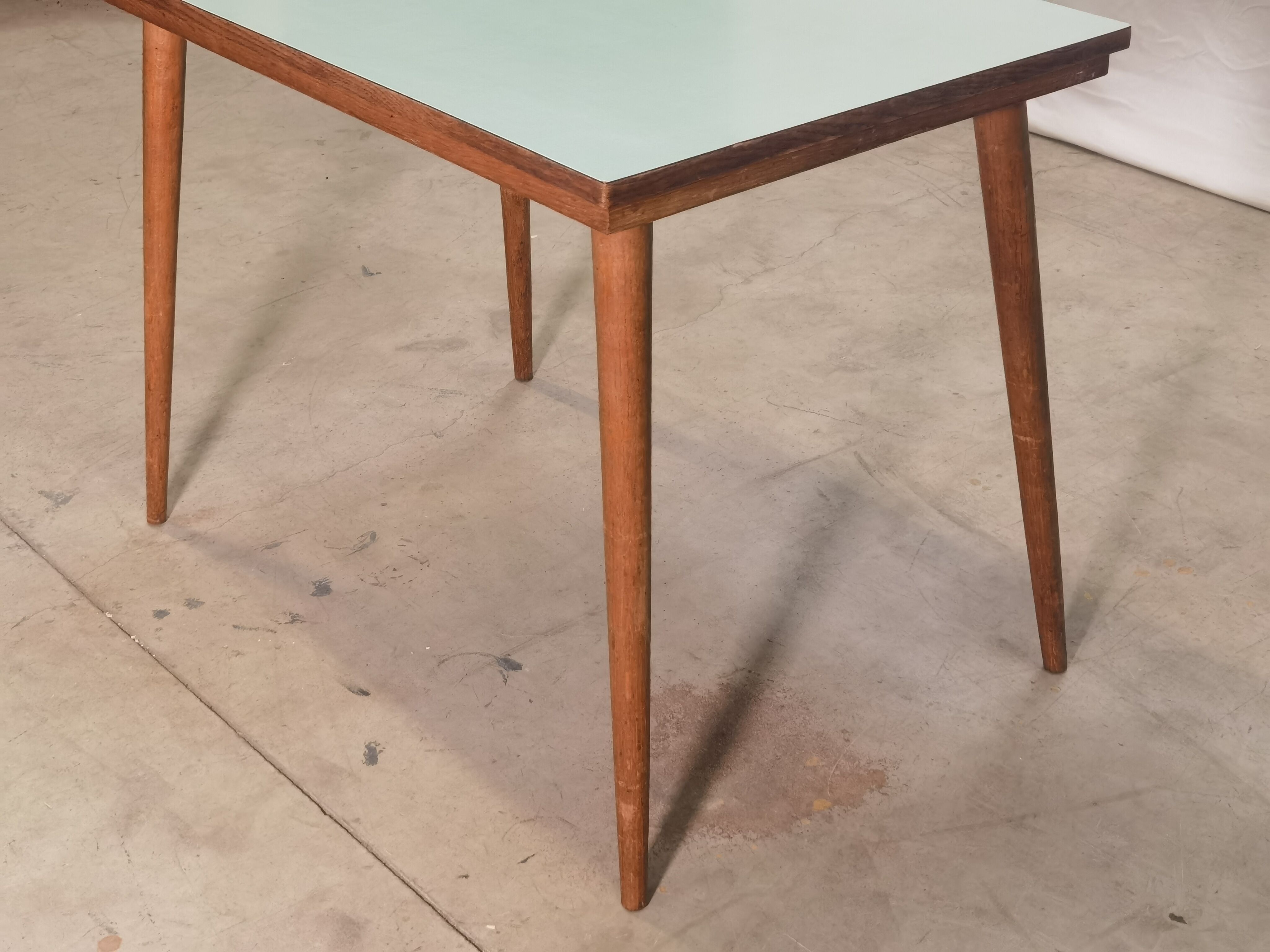 Side table compass feet 1960