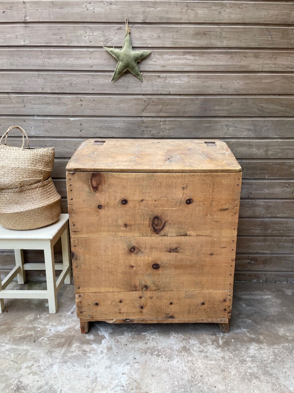 Wooden chest