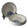 Opaque porcelain Badonviller - 8 dinner plates