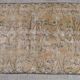 Vintage boho style rug - Oushak rug for entryway