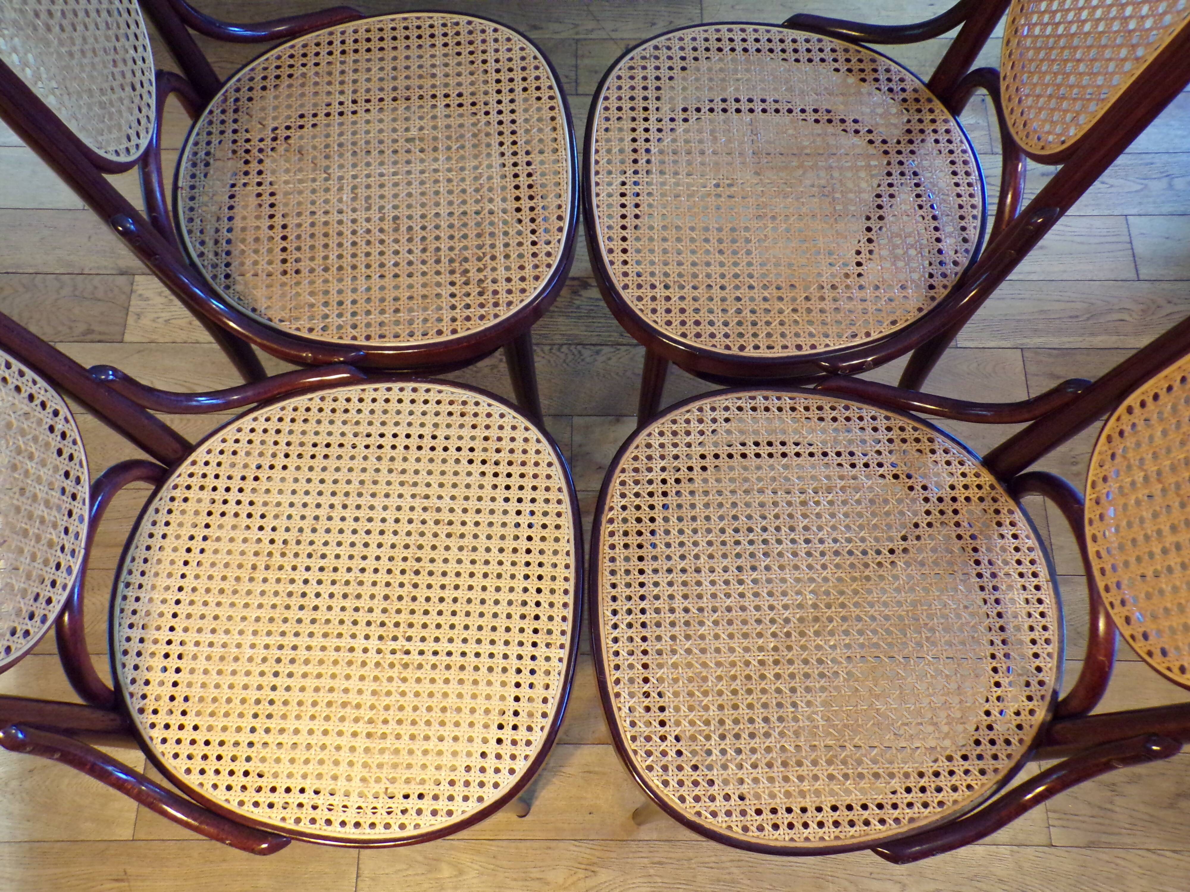 Suite 4 chaises de Repas Thonet 207R