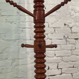 Scandinavian wooden coat rack from the 60s