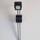 Postmodern Metal Wall Spot Lamp from Debsch Aster, Italy, 1980s