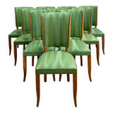 Set of 10 vintage chairs