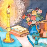 Tableau Lavi Group Nature Morte – Shabbat Shalom - XXème Siècle