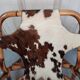 Pair of armchairs bamboo leather skin rohé noordwolde