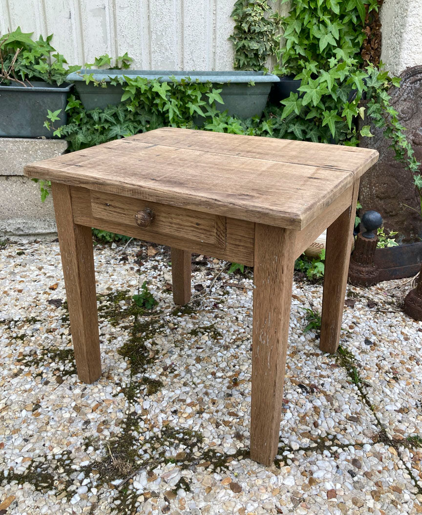 Small vintage farmhouse coffee table