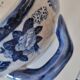 Beautiful Chinese glazed porcelain cachepot or pot, an authentic piece