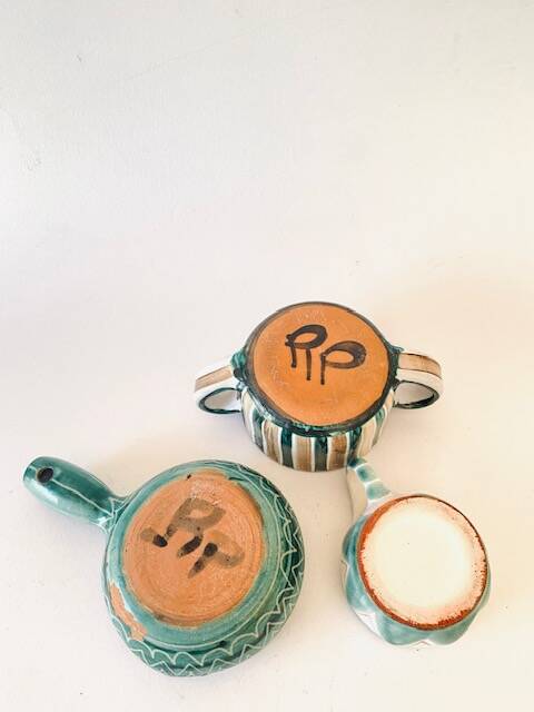 R.Picault ramekins, ceramics from the 60s-70s