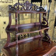 Meuble d’appuie en acajou Napoléon III