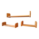 Wall shelves "pine" 1980s