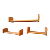 Wall shelves "pine" 1980s