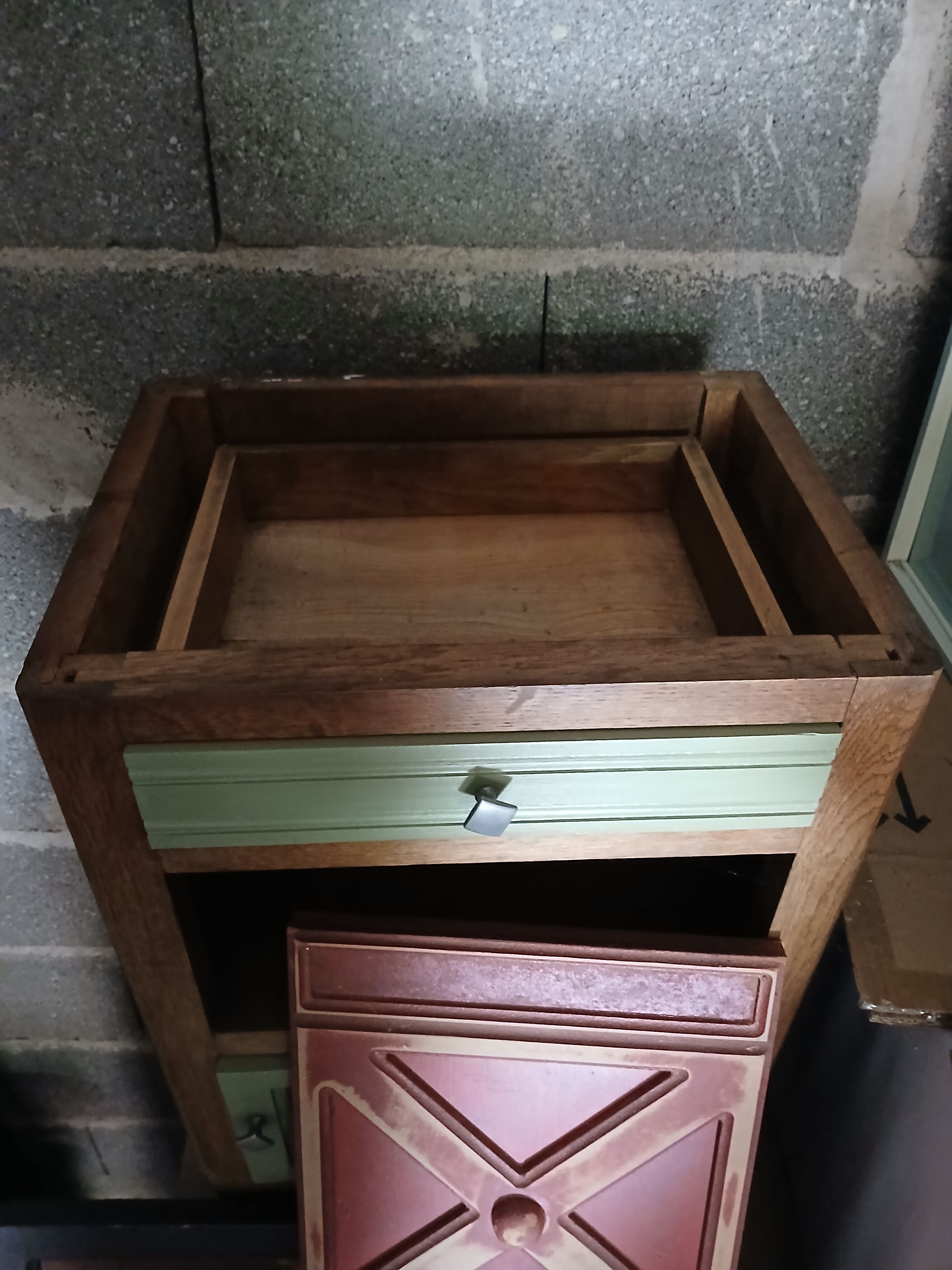 Small piece of furniture / restored antique bedside table